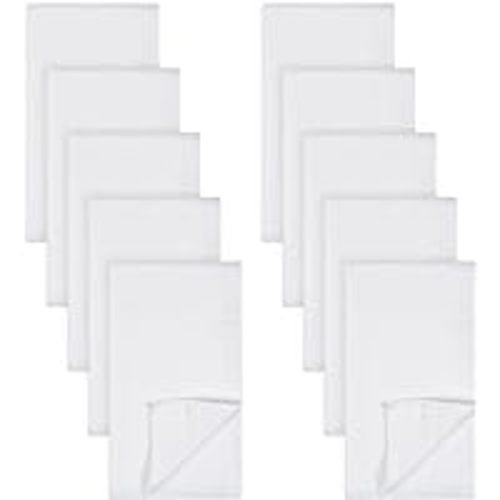 Amazon.com: Gerber Unisex Baby Boys Girls Birdseye Flatfold Cloth Diapers Multipack White 10 Pack : used for burp cloths