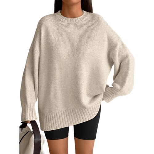 LILLUSORY Womens Oversized Sweaters Fall Cozy Cute Chunky Outfits