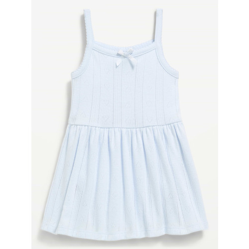 Pointelle-Knit Bodysuit Dress for Baby