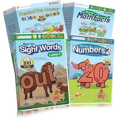 Preschool Prep & Primary School Prep 22 DVD Set