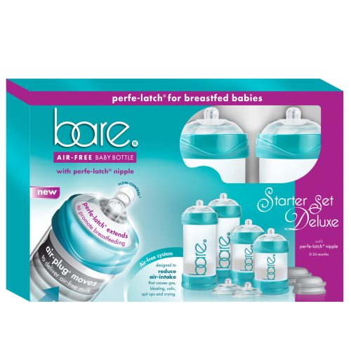 Bare Starter Set pk w/Perfe-latch nipple