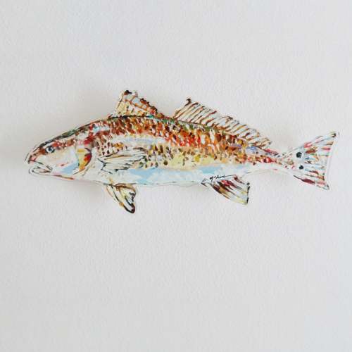 Redfish Acrylic Wall Contour