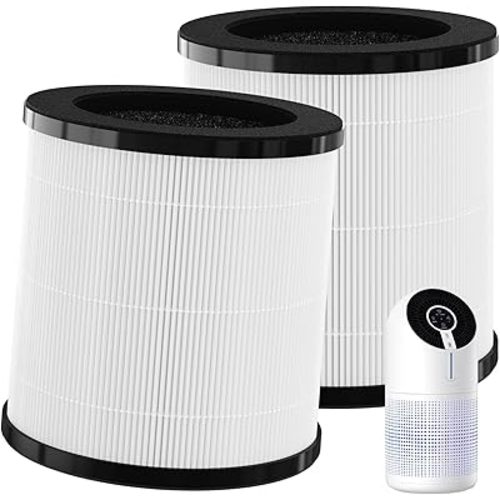 M02 Replacement Filter Compatible with MOO-KA M02 Purifier, 3-In-1 Filter(2-Pack)
