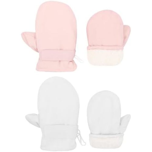 Infant Baby Toddler Winter Mittnes Lined Fleece Snow Gloves For Boys Girls