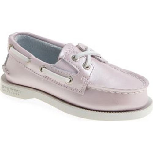 Kids' Authentic 2-Eye Leather Boat Shoe