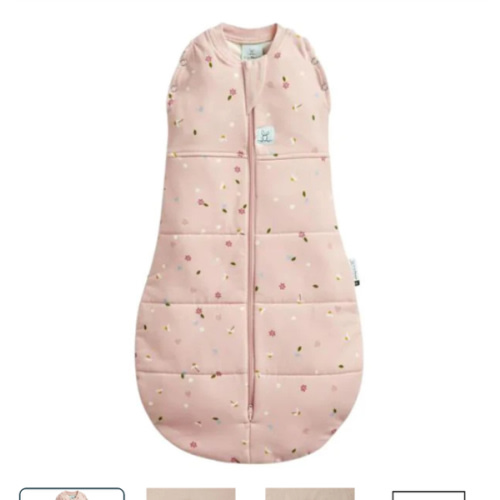 ErgoPouch Cocoon Swaddle Bag 0-3m 2.5Tog Daisies – Baby Kingdom