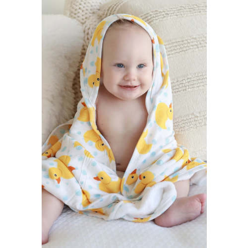 Bamboo Hooded Towel | Rubber Ducks
