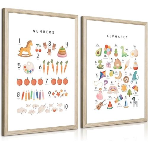 Nursery Christian Wall Art Kids Bible Verse Canvas Poster Girls Vintage Wall Decor Couqette Prints Pink Scripture Wall Art Children Religious Pictures for Classroom 8x10 Inch Unframed Set of 6