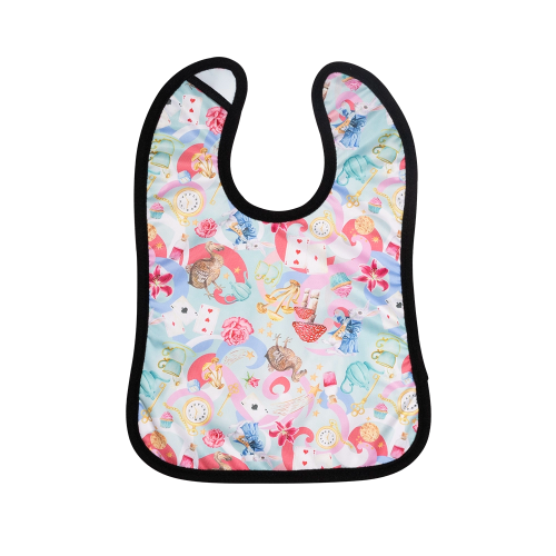 We're All Mad Here Bib | Designer Bums