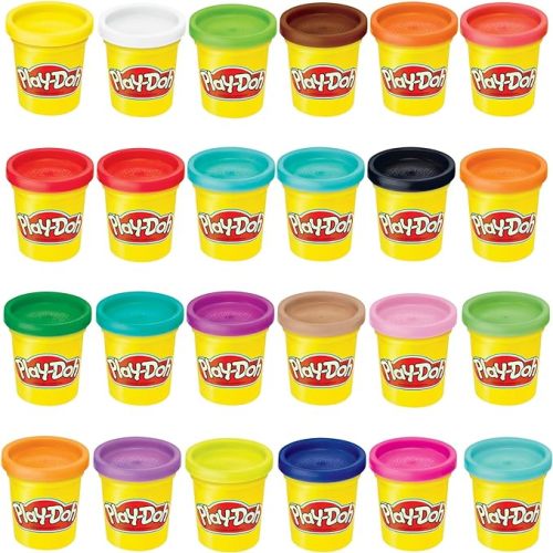 Play-Doh 24-Pack of Modeling Compound for Kids Toys for 2 Year Old and Up, 3-Ounce Cans, Great for Arts and Crafts, Party Favors