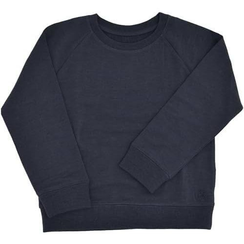 Woolino Soft Merino Wool Kids Sweatshirt - Crewneck Pullover Sweatshirt for Boys & Girls - Breathable &Temperature-Regulating