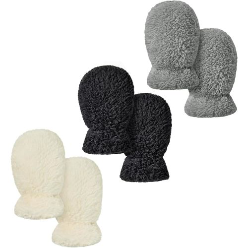 Baby Mittens Winter Infant Gloves - Warm Fleece Lined Mittens for Newborn Baby Boy Girl 0-12 Months No Scratch