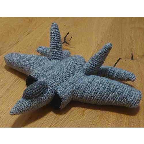 Crochet F-35 Lightning II Plushie