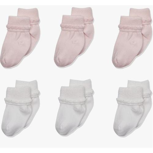 Jefferies Socks Unisex-Baby Newborn Bubble Stitch Rock-A-Bye Bootie 6 Pair Pack