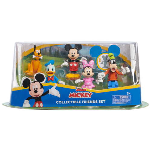 Disney Junior Mickey Mouse Funhouse Collectible Friends Figure Set, Kids Ages 3 and up