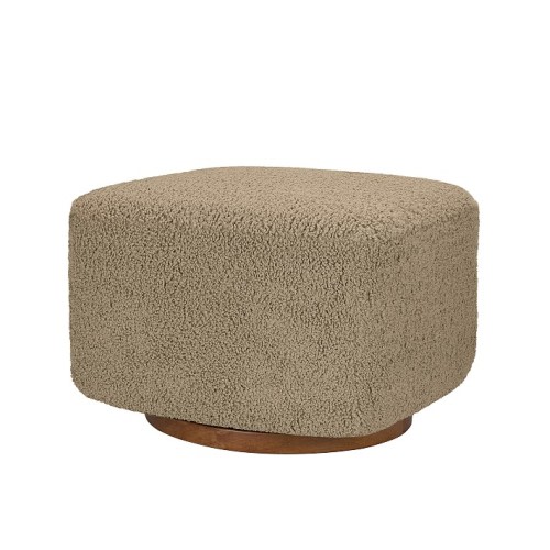 Babyletto Kiwi Gliding Ottoman Teddy Latte