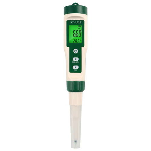 Professional Food PH Meter High Accuracy Sensor Temp Acidity Tester for Brewing Cheese Meat Canning Dough Soil