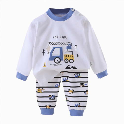 3-6 Months Toddler Baby Boy Clothes Fall Winter Outfits Long Sleeve Sweatshirt Casual Pants Set Pajamas & Dailywear