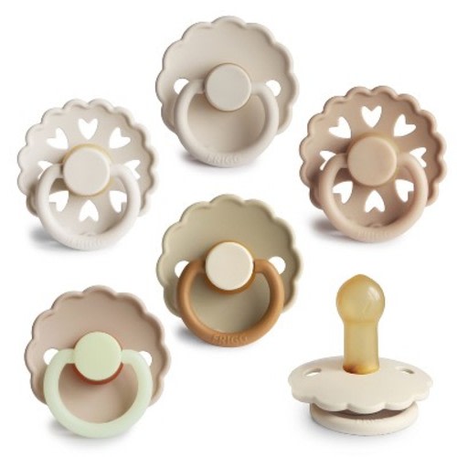 FRIGG Natural Rubber 6-Pack Cinnamon Charm 6-18 months