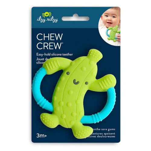 Itzy Ritzy | Chew Crew Silicon Teether | Pickle