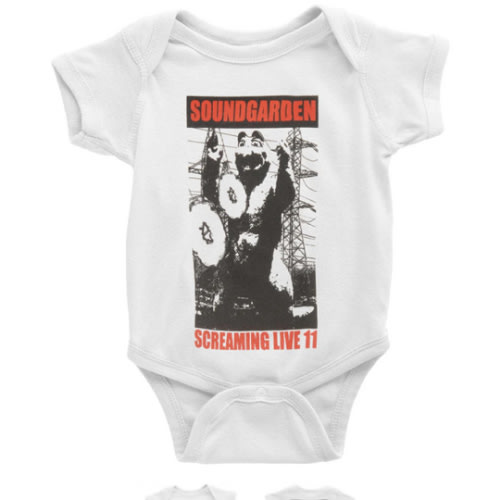 Soundgarden Burping Bodysuit 402064 | Rockabilia Merch Store