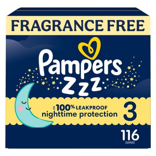 Pampers Swaddlers Overnight Diapers - Size 3 - 116ct