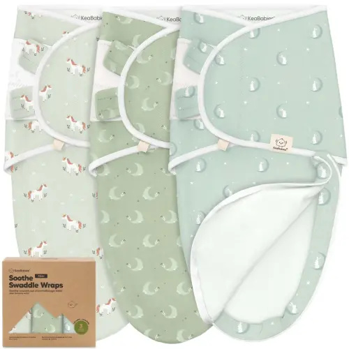 Organic Baby Swaddle Wraps for Newborn | KeaBabies