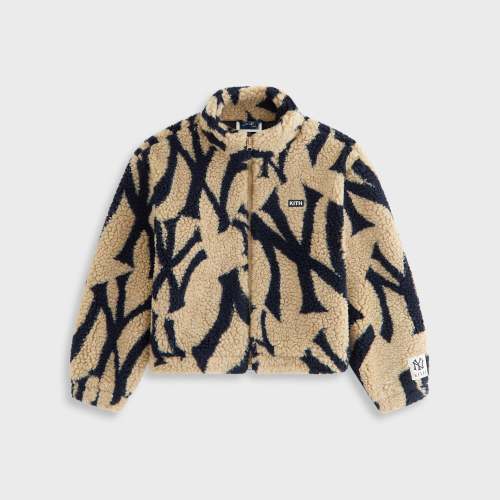 Kith Baby for the New York Yankees Sherpa Jacket - Canvas