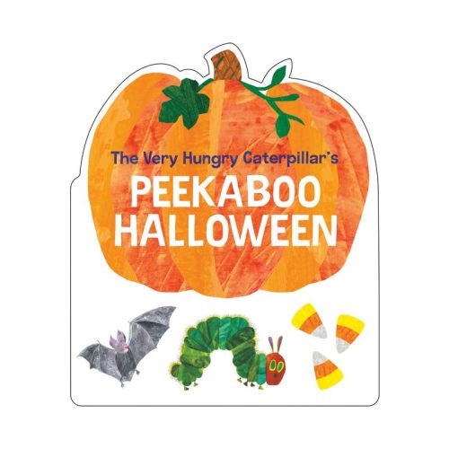 The Very Hungry Caterpillar's Peekaboo Halloween - by Eric Carle (Board Book)