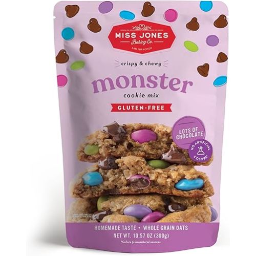 Miss Jones Baking Co, Cookie Mix Monster, 10.57 Ounce