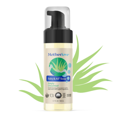 Baby & All Non-Toxic Foaming Castile Soap - Simply Unscented – Motherlove Herbal Company
