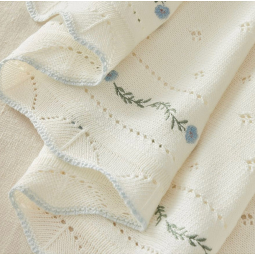 AERIN Pointelle Baby Blanket