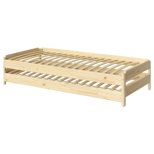 UTÅKER Stackable bed - pine Twin