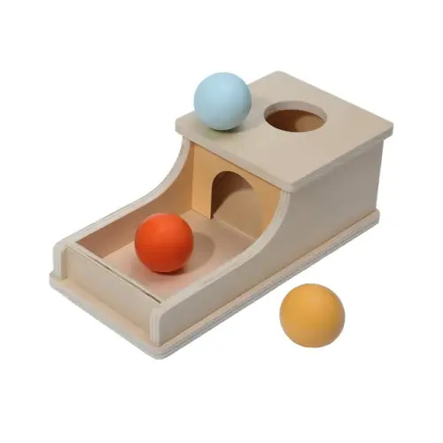 Montessori Permanence Box Wooden Sensory Toy - Kidzly