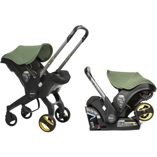 Doona Car Seat & Stroller, Desert Green - All-in-One Travel System