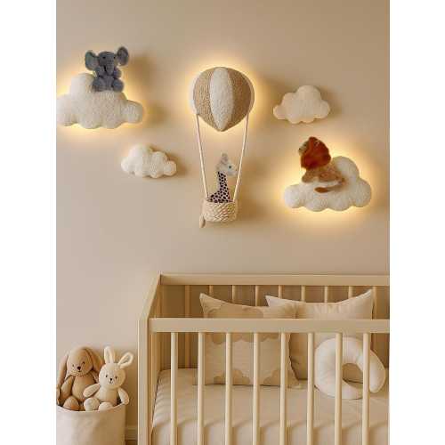 Air Balloon Safari Night Light