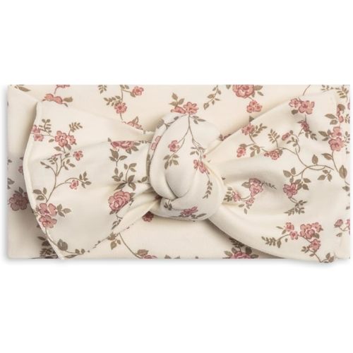 Colored Organics Baby Organic Cotton Hattie Bow Wrap Headband