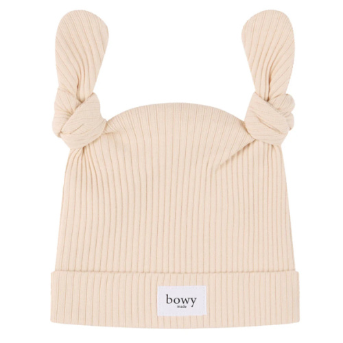 Double Knot Beanie - Cream