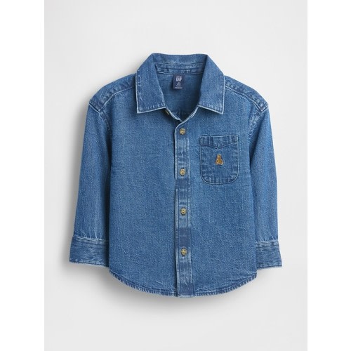 Baby & Toddler Denim Big Shirt