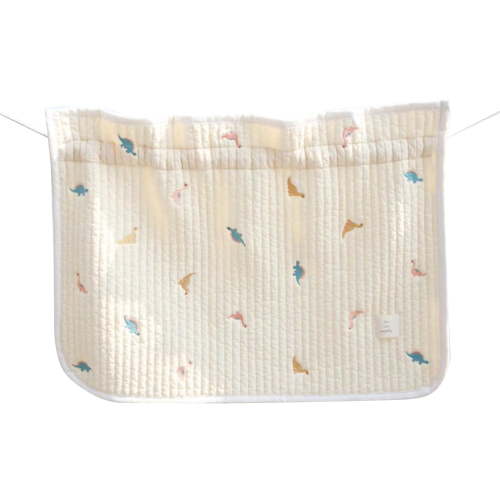 UV Protection Sunshade Suction Cup Curtain Side Window Sun Block Cover Cute Cartoon Car Sun Shade Cover for Baby- Infant Sunshade Cover (White edged dinosaur stitched car window)