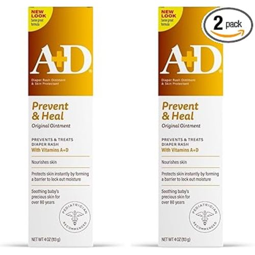 A+D Original Ointment, 4 Ounce (Pack of 2)