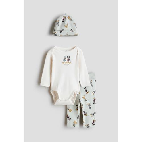 3-PIECE PRINTED JERSEY SET