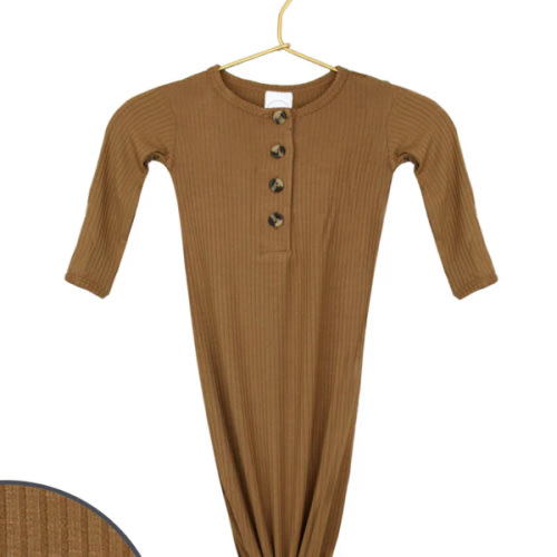 Chandler Ribbed Knotted Gown