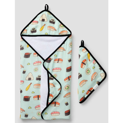 Loulou Lollipop Hooded Towel Set