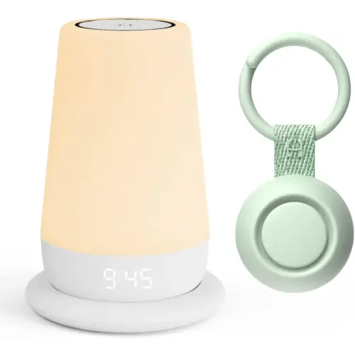 Rest+ 2nd Gen Baby Sleep Bundle Includes Hatch Rest+ 2nd Gen and Portable Rest Go | Sleep Sounds for Nursery, Travel and Registry (Mint)