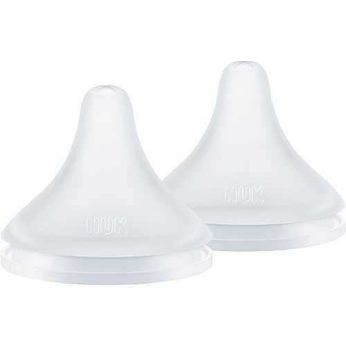 NUK Perfect Match Medium Flow Nipple, 2 Pack