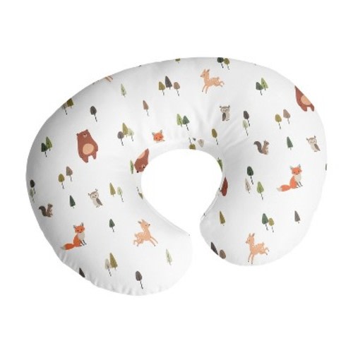 Sweet Jojo Designs Boy, Girl, Unisex/Gender Neutral Support Nursing Pillow Cover  Woodland Animal Pals Green, Brown & Orange