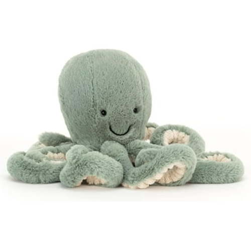 Jellycat Odyssey Octopus Stuffed Animal, Little 10.5 inches | Ocean and Sea Plush Toy | Classic Children's Gift Women Cute Jellycat Stuffed Animals Best Kids Toys jellycat Birthday Gifts For Girl