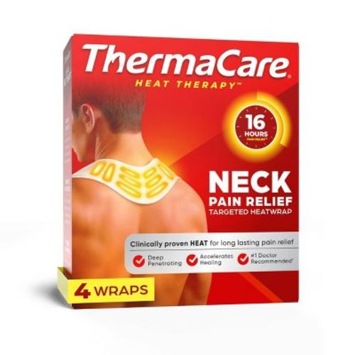 ThermaCare Neck Wrist Shoulder Heatwrap - 4ct