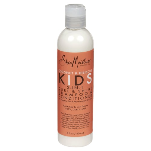 Shea Moisture Kids Curl & Shine 2-in-1 Shampoo & Conditioner, 8 oz